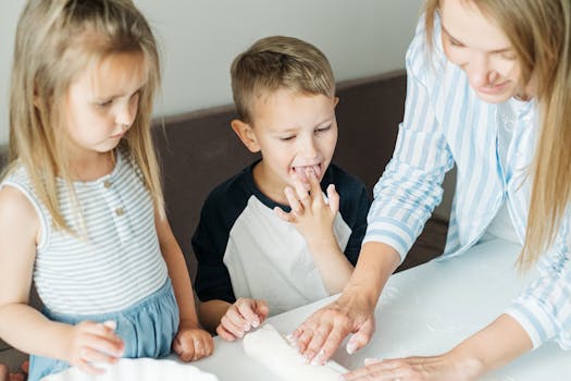 happy family enjoying time together