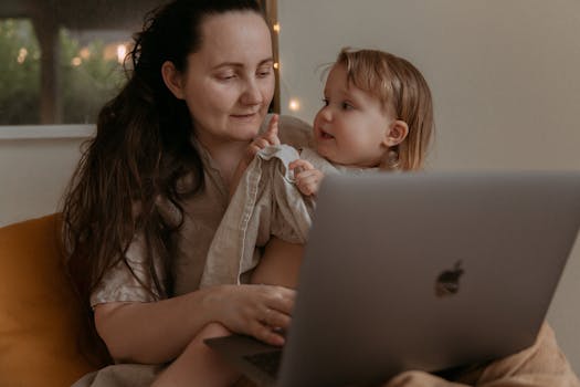 Child sharing feelings with a parent