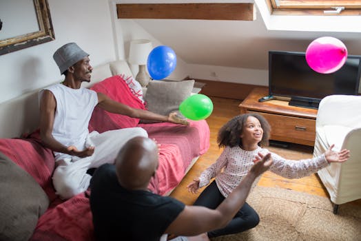 Image of a family enjoying time together