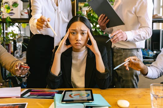 busy working mom juggling tasks